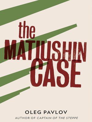 The Matiushin Case - ebook